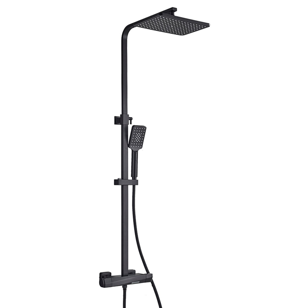 Tatic Shower, Rainfall Shower Head With Hand Shower, Wall Mounted Waterfall Bathtub Mixer Tap, Bathroom Shower Faucet Set 9365049184694