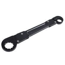Angled Wrench Set Stop Removal Tool Plated Steel Double Ended For Smooth Pipe Installation Compatible With Pipe Stops