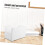 Retractable Plastic Storage Box Grey Stackable Storage Containers for Kitchen Office Closet Bathroom 4