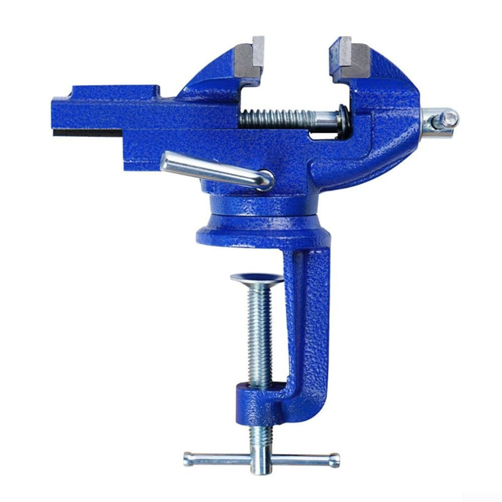 Steel Bench Vise For Hobby Projects, Adjustable Clamp For Various Applications (80Mm) 9119770905857
