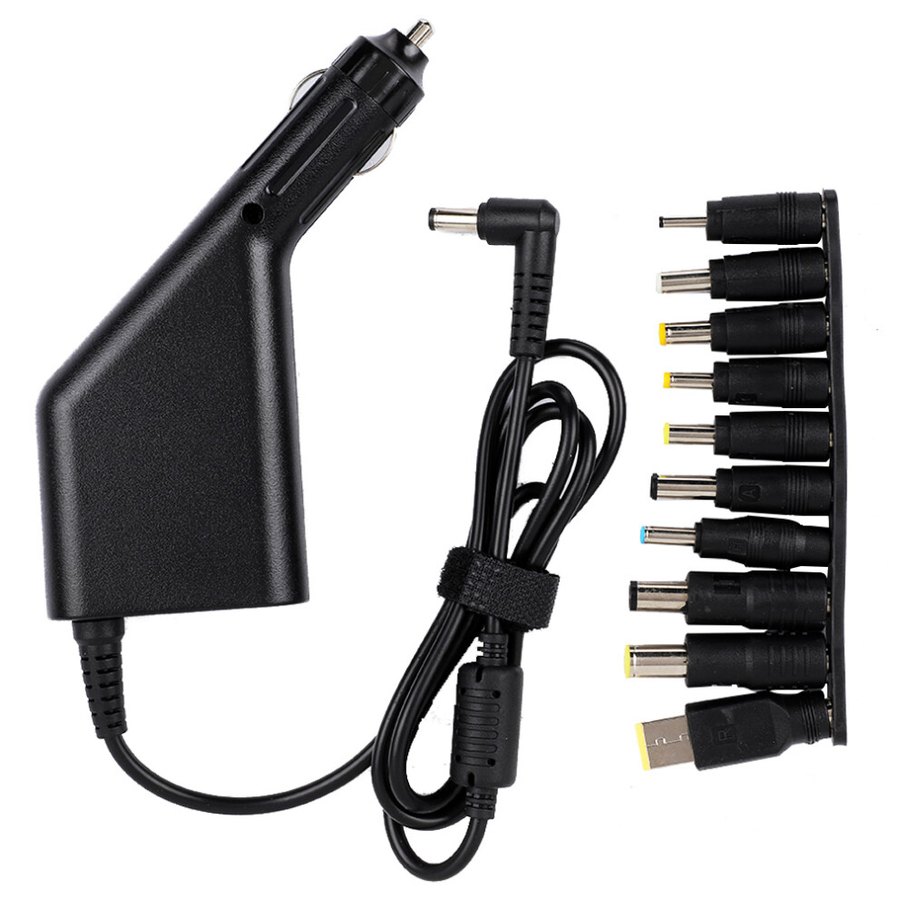 Laptop Car Dc Adapter Charger Power Supply For Dell Lenovo Asus Acer Hp Laptops Universal 90W Multifunctional Car Charger With Usb Interface And 10Pcs 9486358987889