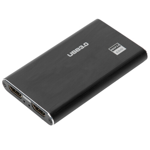 Κάρτα καταγραφής βίντεο 4K HDMI, συσκευή εγγραφής παιχνιδιών 1080P60FPS με θύρα USB3.0, 1