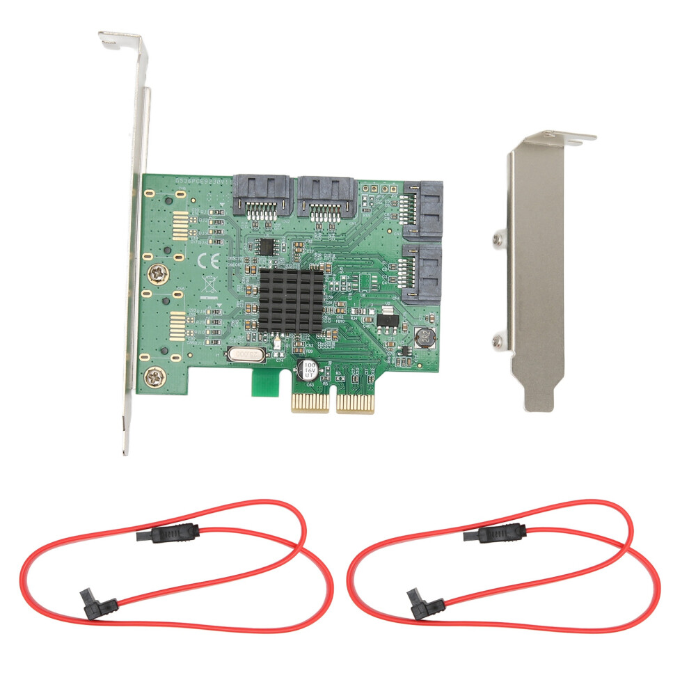 Sata Controller Expansion Card Pcie 3.0 4 Port Adapter Card With Asmedia1064 Chipset For System Boot Disk And Windows Mac Linux Compatibility 9486358987650