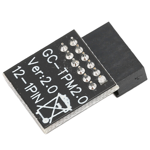 Module de sécurité TPM 2.0 (Trusted Platform Encryption Security Module) compatible avec les chipsets AMD B550 et Intel, pour une sécurité 1