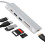 Προσαρμογέας πολλαπλών θυρών USB C Hub Διπλό HDMI, σταθμός σύνδεσης USB C υψηλής 4