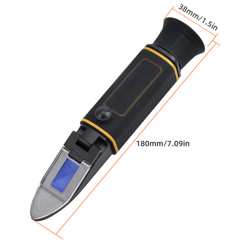 Tall Accuracy Refractometer for Measuring Sugar Grades in 2
