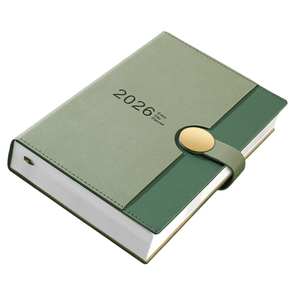 2026 Travel Organizers Schedule Planner With-Matcha Green 7696001165782