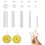 Fashionable Silicone Key Ring Charms Scratch Resistant Design-8 3