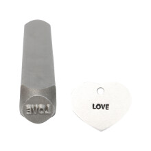 Alloy Steel Stamp Punch Personalize Marking Accessories-LOVE