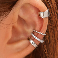Hypoallergenically Cartilage Earrings Adjustable Clip-Style 2