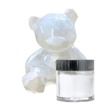 Not Toxic Glitter Dust For Handmade Jewelry And-White 10ml