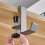 Set of 4 Adjustable Hooks Table Hanger for Optimizing Desk-Gray 4