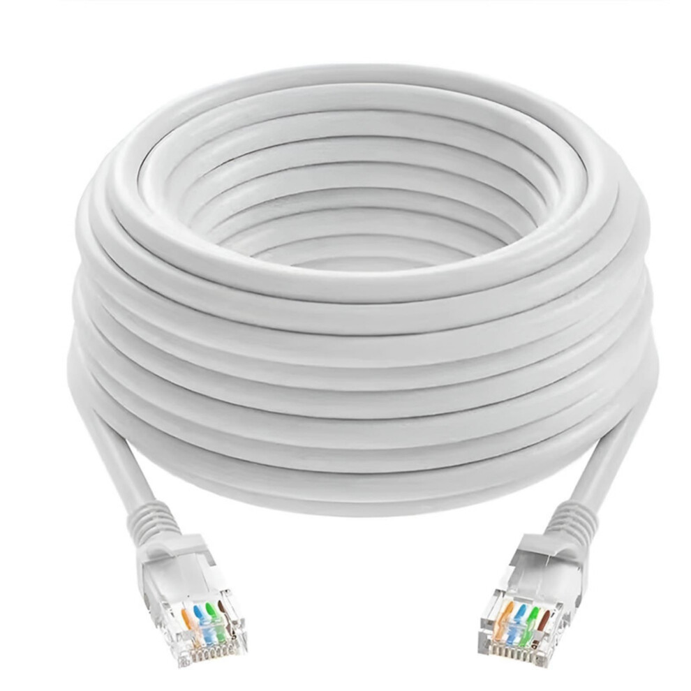 Cat6 Ethernet Cable 5M 10M 15M Speed Gigabit Rj45 For Gaming Streaming Indoor Outdoor 9365049186360