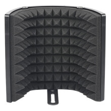Microphone Isolation Shield with Sound Absorbing Foam for Studio and Home Vocal Recording