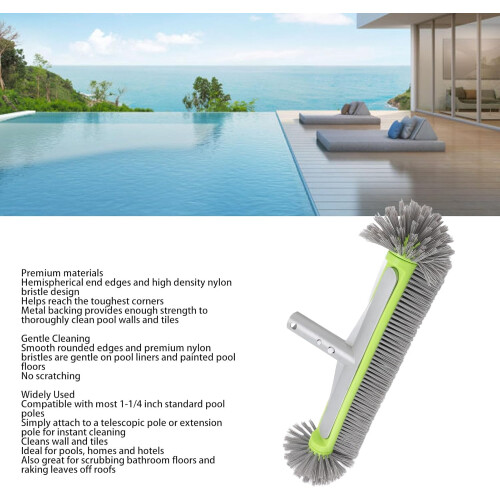 Pool Brush Head, Pool Scrubber Brush for Wall Ponds Hot Tubs Ref: 9347 1