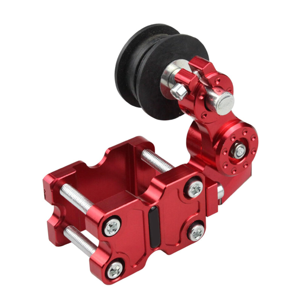 Universal Aluminum Motorcycles Chain Tensioner Adjuster Roller Tools Modified Accessories For Dirt Pit Bike Atv Red 9119770907820