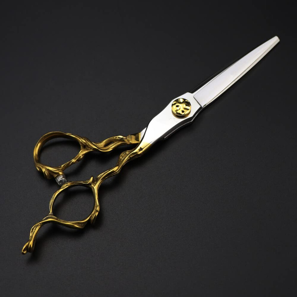 Hair Cutting Scissors, 6inch 440c Steel Scissor d Cut Cutting Barber Haircut thinning Shears Hairdresser Scissors Cutting Scissor Q