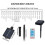 Living And Home (Colorful, 10M) Solar-Powered LED Icicle String Lights with Remote Control 6