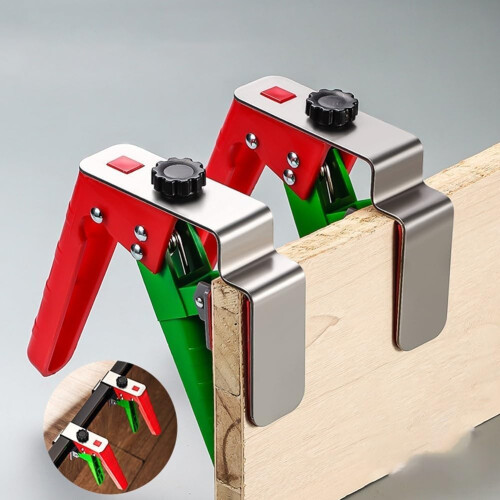 Drawer Fixing Clamp for Secure Installation of Cabinet Panels with Adjustable Width 2