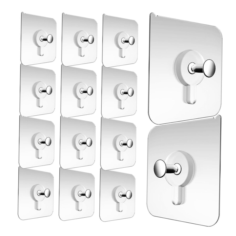 50pcs No Nail Photo Frame Fixing Stickers Adhesive Picture Hangers Wall Hangers Without Nails for Pictures