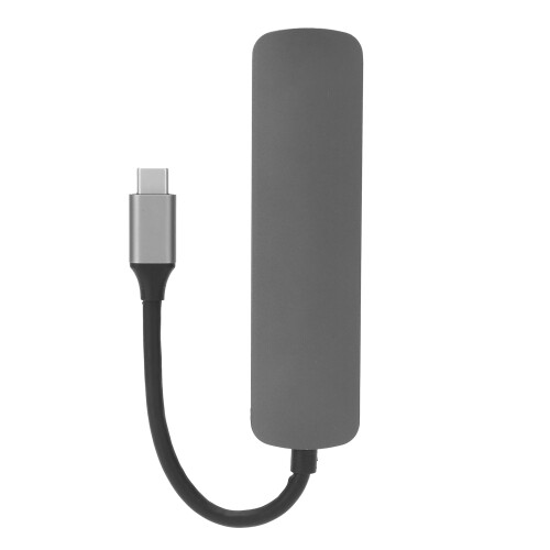 Προσαρμογέας πολλαπλών θυρών USB Hub 6 σε 1, Σταθμός σύνδεσης USB C με 4K HDMI SD TF Card Reader 2