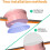LED Makeup Lights Set USB Dimmable Bulbs LED Light Texture for Dressing Table and Bathroom Makeup Light 4
