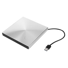 Lecteur CD/DVD externe pour ordinateur portable, graveur CD USB 3.0 portable avec lecture et écriture haute vitesse, compatible Windows, Mac et