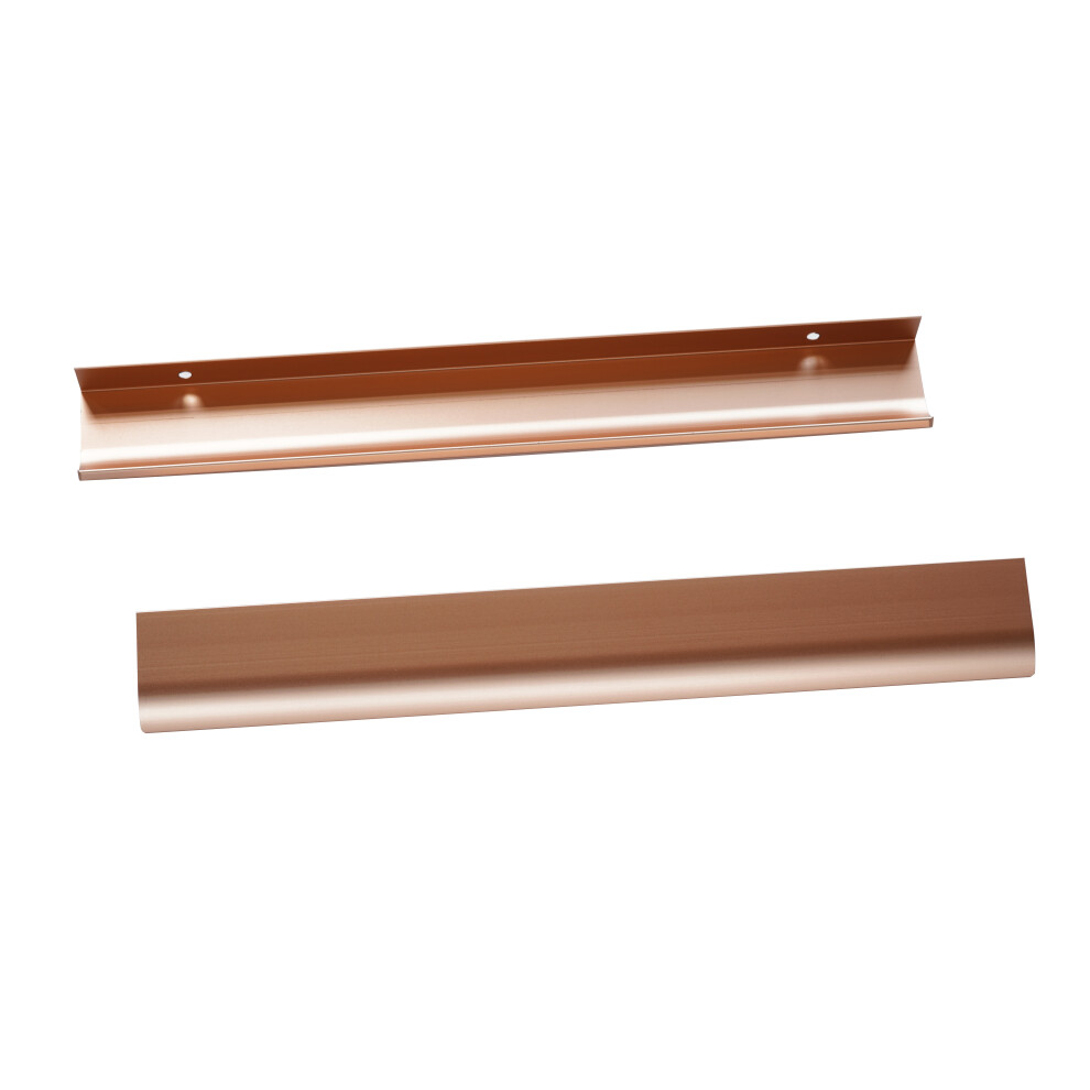 6Pcs Gold Hidden Cabinet Concealed Drawer Pulls - 200Mm 772149191771