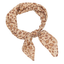 Écharpe de cou à motifs léopard Unique, foulard décoratif,-kaki