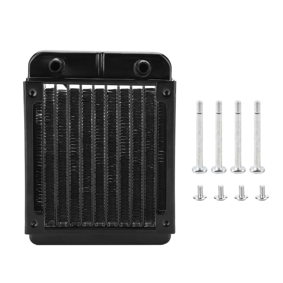 Aluminum Heat Exchanger For Water Cooling Radiator Efficient Heat Sink For Computer Cpu Cooling Systems With U Shaped Stripes And Built In Water Separ 9486358990230