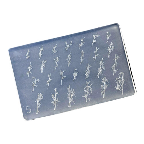 Nail Art Silicone Mold Flower Theme Manicure Training Tool-C410