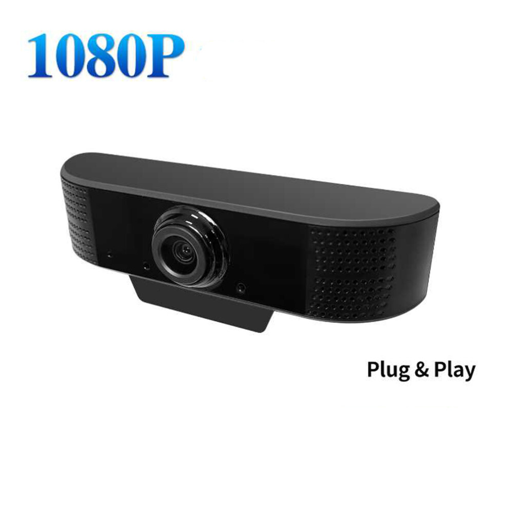 Hd Webcam With Microphone 4K Video Conference Camera Noise Canceling Microphones Low Correction Plug And Play Wide Compatibility For Zoom Skype Light 9486358990438