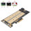 Προσαρμογέας PCIe NVMe για επιτραπέζιο υπολογιστή, μετατροπέας SATA SSD με υποστήριξη 2