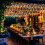 Living And Home (Warm Yellow, 15M)Solar-Powered LED Icicle String Lights with Remote Control 2