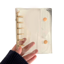 6 Hole PVC Binder Cover 125x148mm Card Album Covers-turmeric