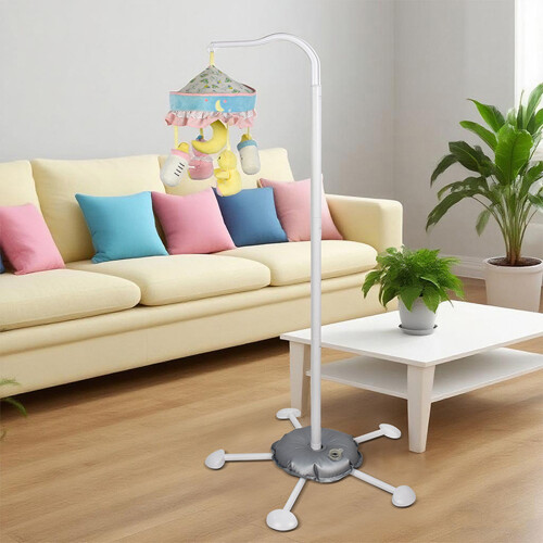 Baby Crib Mobile Floor Stand AntiTip Base 3 Height Adjustable 1