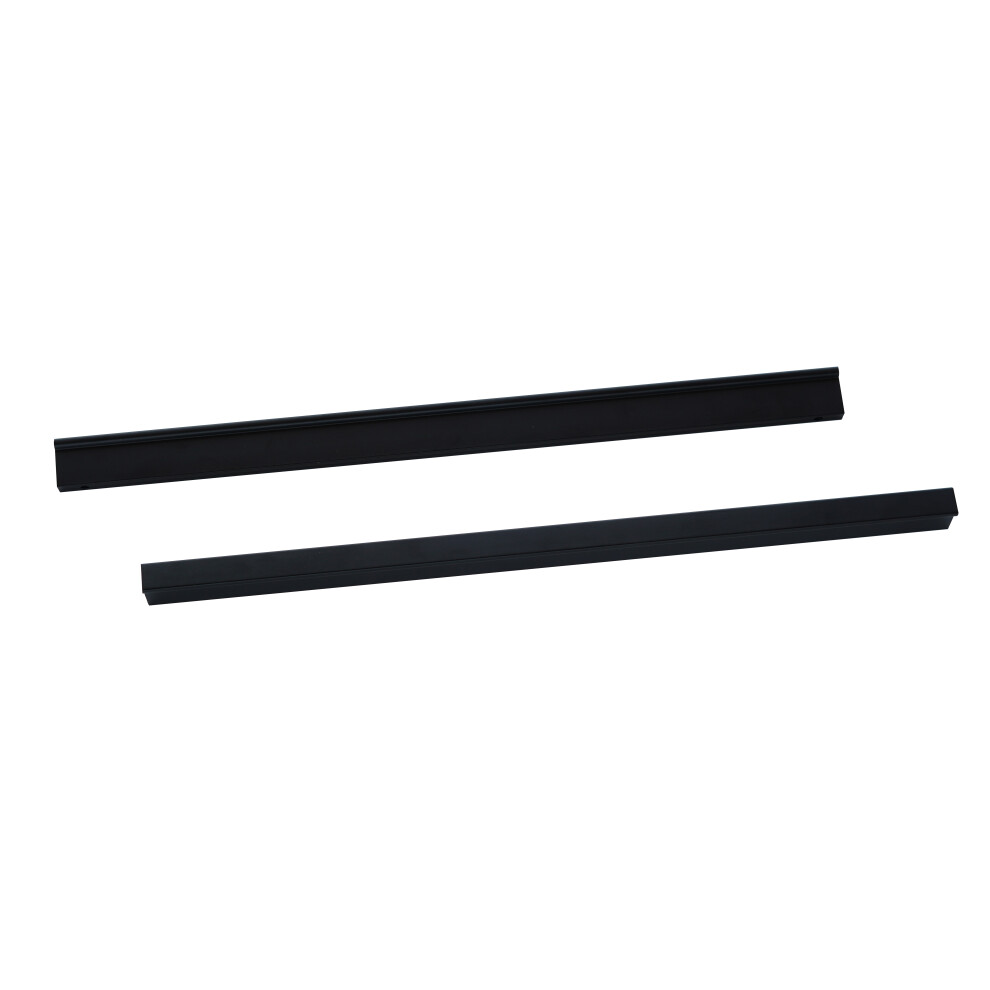 6Pcs Aluminium Alloy Black Cabinet Pulls Handles - 128Mm Hole Centre 772149217686