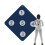 Fencing Target Practice Training Equipment  Skill Improvement Tool, Home Auxiliary 1