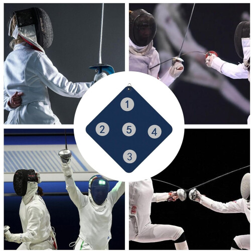 Fencing Target Practice Training Equipment  Skill Improvement Tool, Home Auxiliary 2