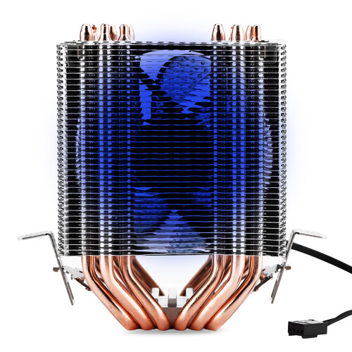 Σύστημα ψύξης CPU: Αθόρυβη και γρήγορη ψύκτρα υψηλής ροής με ανεμιστήρες PWM, εφέ 1
