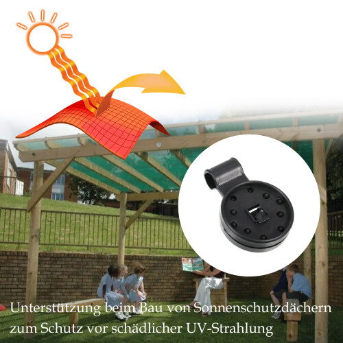 50pack/lot Convenient Panel Shade Net Clip For Quick Installation Has 1