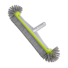 Pool Pond Bathroom Spa Wall Brush,Heavy Duty Professional Manual Cleaning Brush,Pool Cleaning Equipment Easy to Install