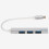 Διανομέας USB με 4 θύρες USB2.0, εξαιρετικά λεπτός φορητός διανομέας δεδομένων με 3