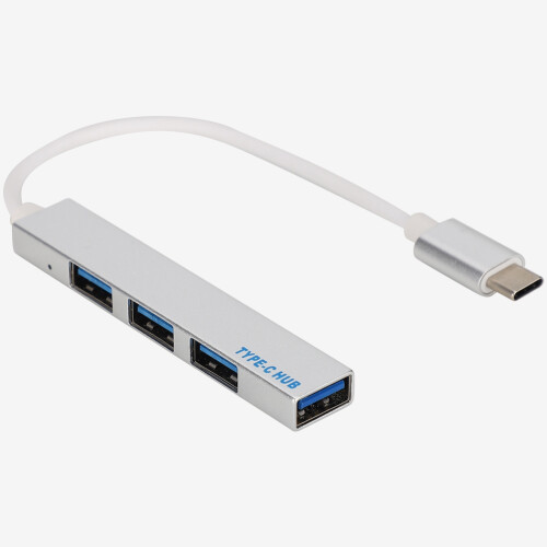 Διανομέας USB με 4 θύρες USB2.0, εξαιρετικά λεπτός φορητός διανομέας δεδομένων με 1