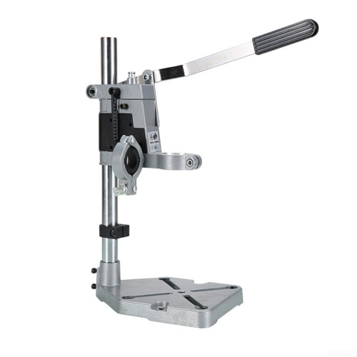 Adjustable Drill Holder for Precision Drilling, Features Non Slip Design and Ergonomic Construction (Double Hole)