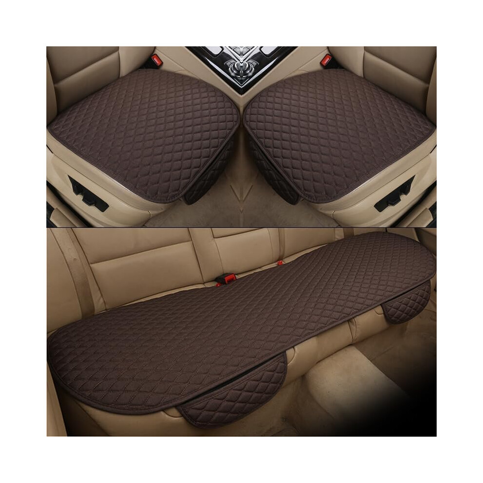 Car Seat Cushion Set For Audi Q2 Q3 Q5 Q7 Q8 Sq5 Sq7 Sq8 Rsq3 Rsq8, Brown 9119770910974