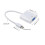 DisplayPort To VGA Cable Resolution White Compact VGA Adapter For Work Or School 4