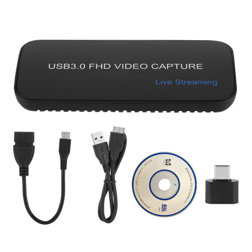 Κάρτα καταγραφής βίντεο USB3.0HDMI σε συσκευή καταγραφής ήχου USB C για ζωντανή