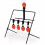 Steel Automatic Reset Rotate Shooting Target for Marksmanship Training Black 1