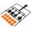 Steel Automatic Reset Rotate Shooting Target for Marksmanship Training Black 2